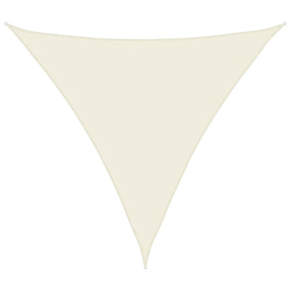 Sonnensegel Oxford-Gewebe Dreieckig 4X4X4 M Creme