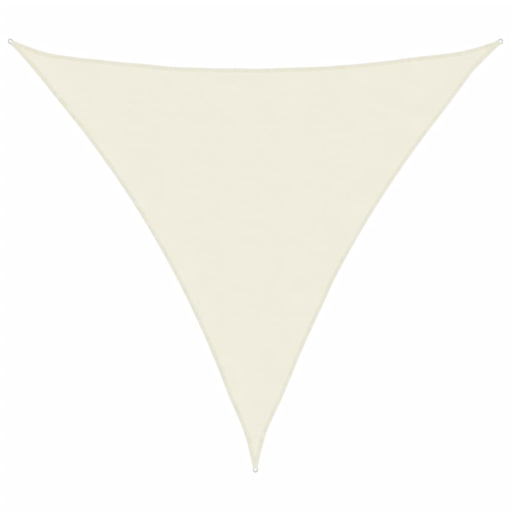 Sonnensegel Oxford-Gewebe Dreieckig 6X6X6 M Creme