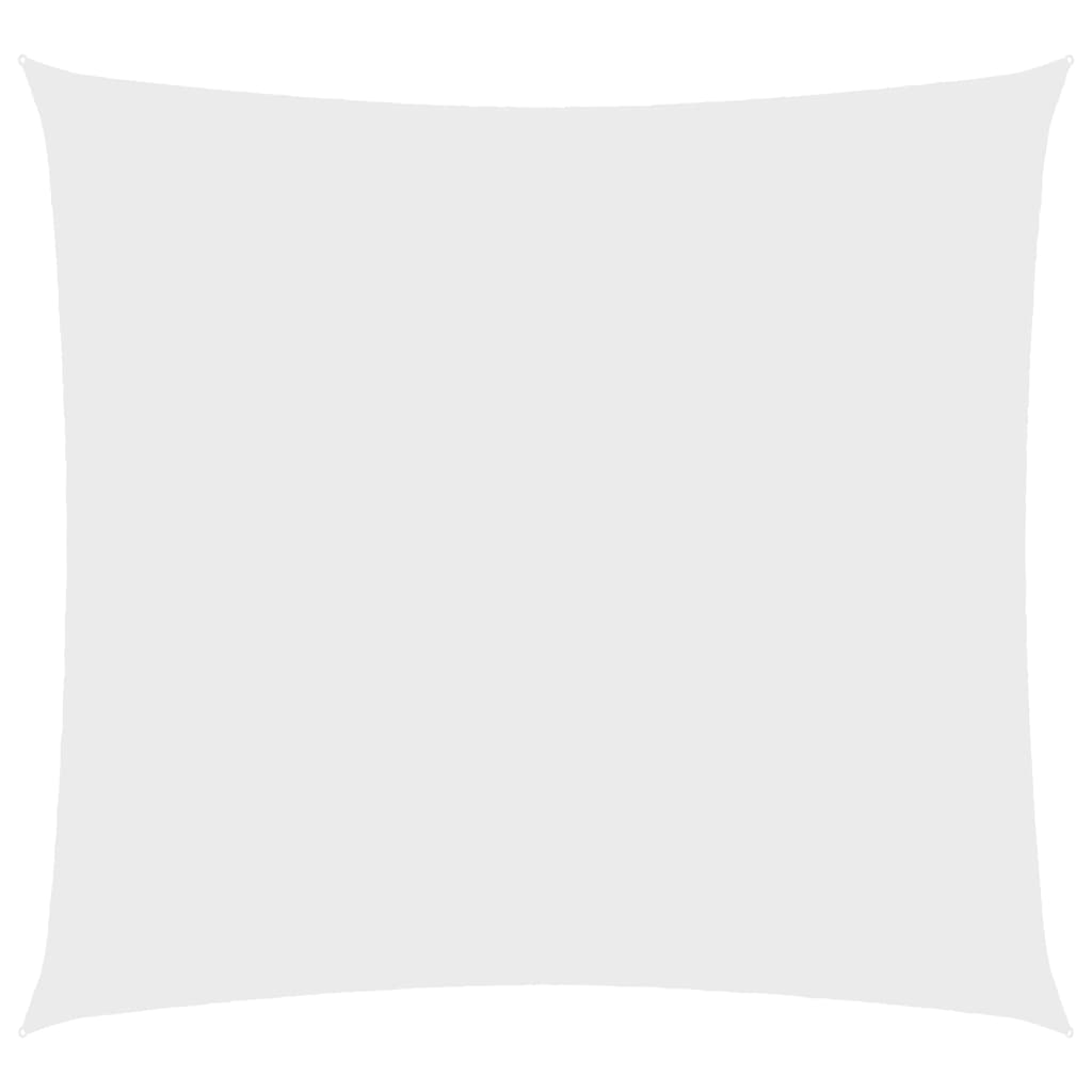 Sonnensegel Oxford Gewebe Quadratisch 3,6X3,6 M Weiß