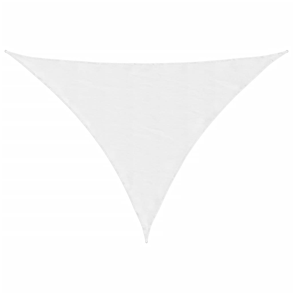 Sonnensegel Oxford-Gewebe Dreieckig 3X4X5 M Weiß