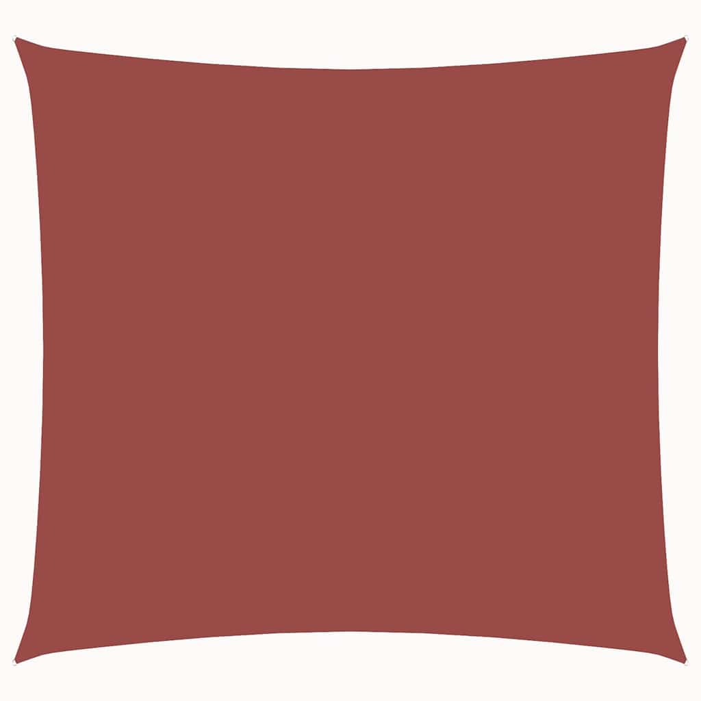 Sonnensegel Oxford-Gewebe Quadratisch 3X3 M -Rot Terrakotta