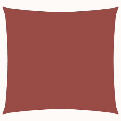 Sonnensegel Oxford-Gewebe Quadratisch 3X3 M -Rot Terrakotta