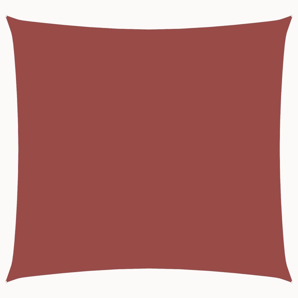 Sonnensegel Oxford-Gewebe Quadratisch 6X6 M Rot Terrakotta