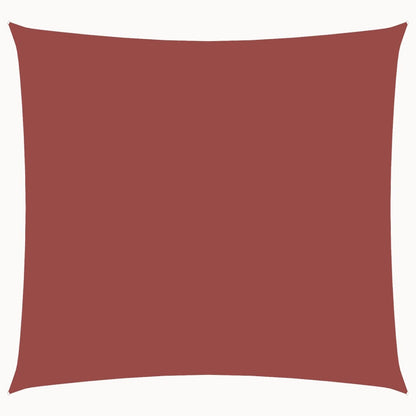 Sonnensegel Oxford-Gewebe Quadratisch 6X6 M Rot Terrakotta