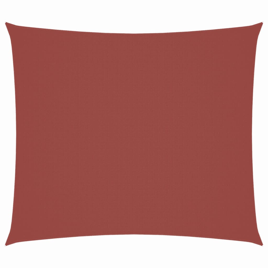 Sonnensegel Oxford-Gewebe Rechteckig 2X3 M -Rot Terrakotta
