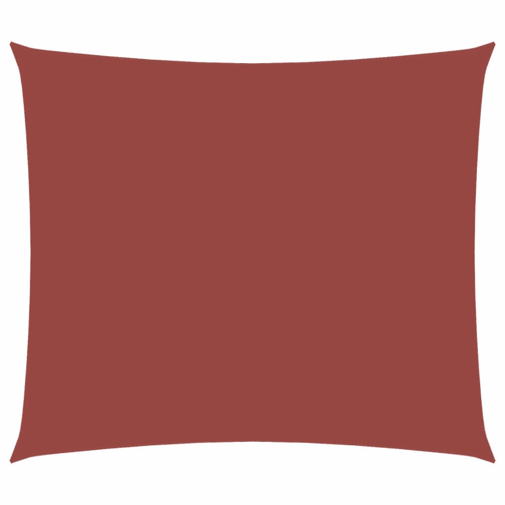 Sonnensegel Oxford-Gewebe Rechteckig 2,5X3 M -Rot Terrakotta