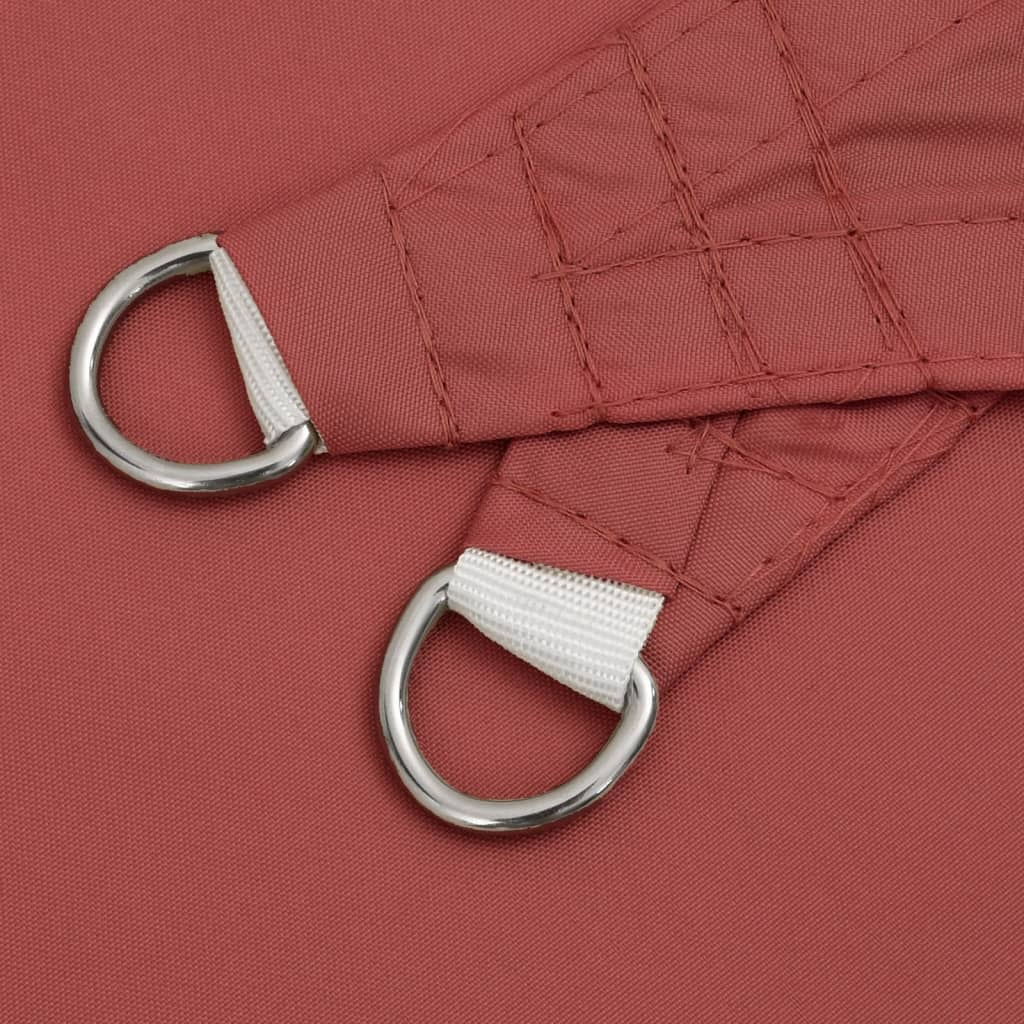 Sonnensegel Oxford-Gewebe Rechteckig 2,5X3 M -Rot Terrakotta
