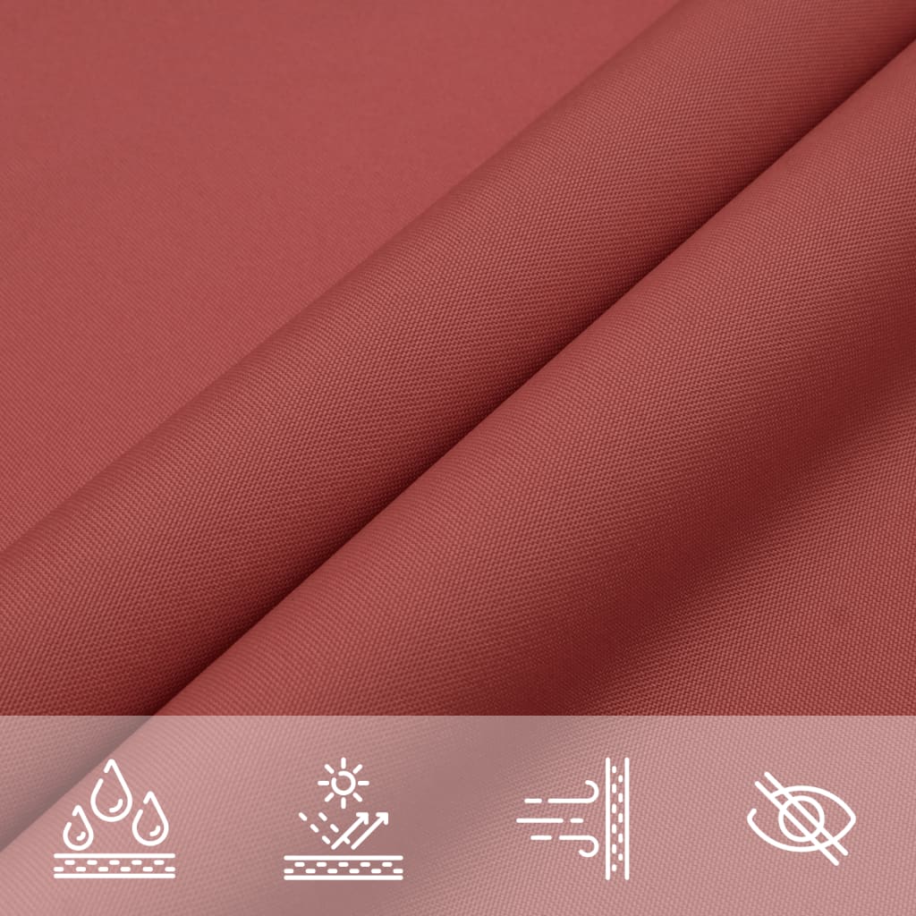Sonnensegel Oxford-Gewebe Rechteckig 2,5X3,5 M -Rot Terrakotta