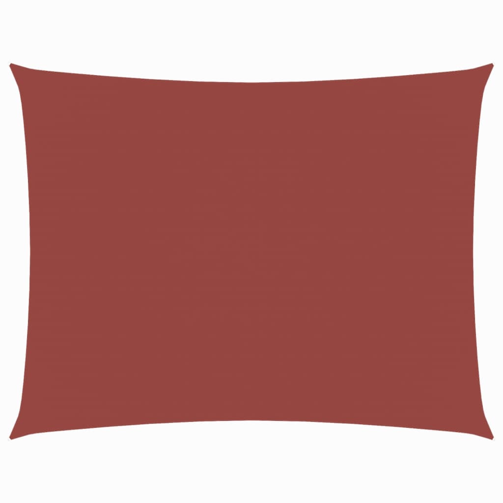 Sonnensegel Oxford-Gewebe Rechteckig 2,5X4 M -Rot Terrakotta