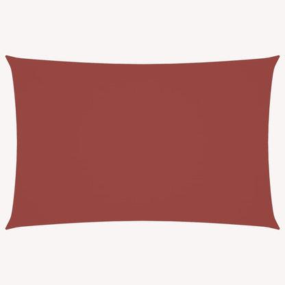 Sonnensegel Oxford-Gewebe Rechteckig 5X8 M -Rot Terrakotta