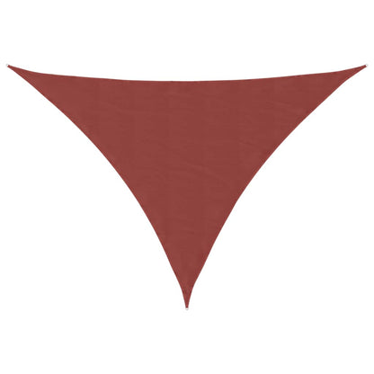 Sonnensegel Oxford-Gewebe Dreieckig 3X4X5 M Terracotta-Rot Terrakotta