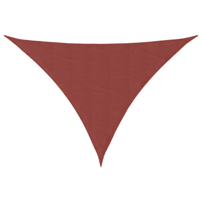 Sonnensegel Oxford-Gewebe Dreieckig 4X4X5,8 M -Rot Terrakotta