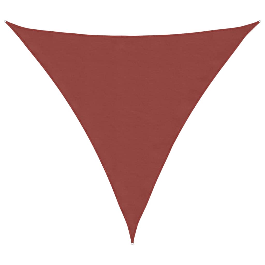 Sonnensegel Oxford-Gewebe Dreieckig 4,5X4,5X4,5M -Rot Terrakotta