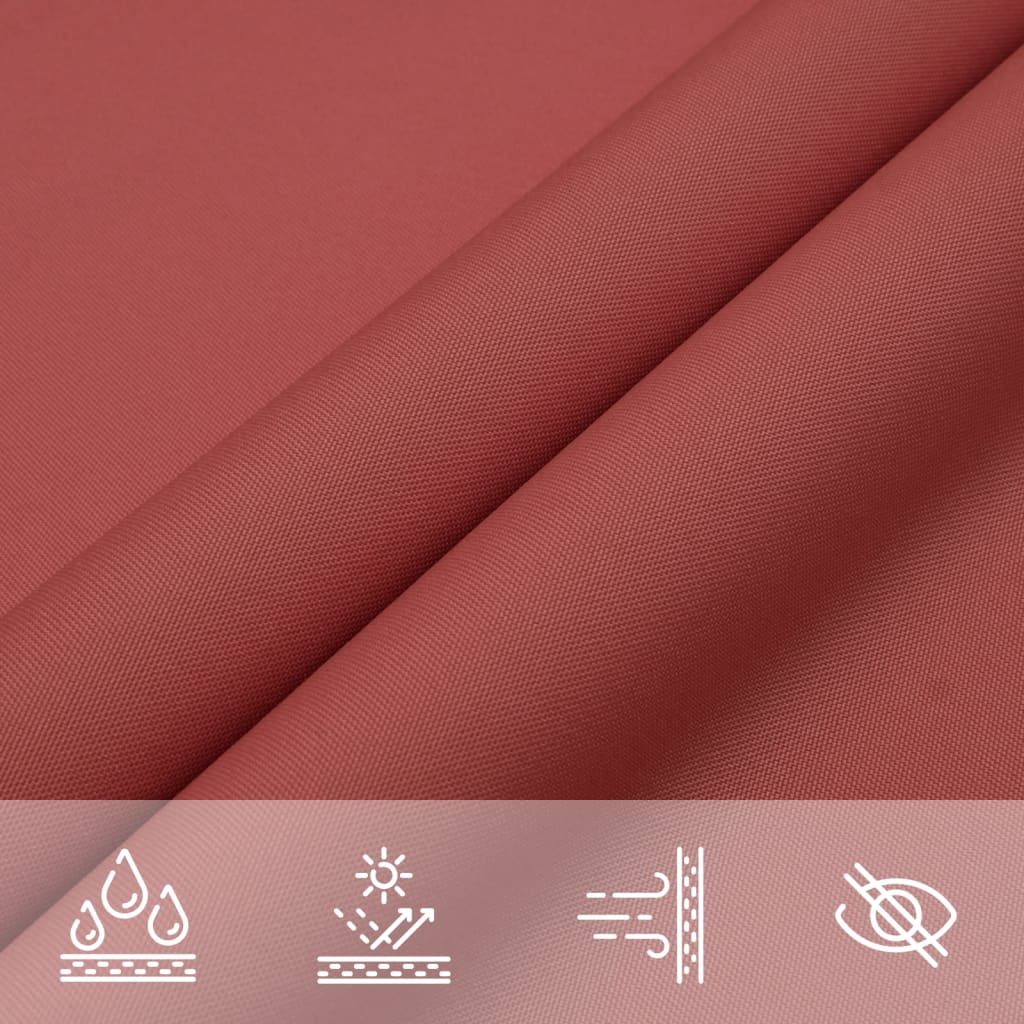 Sonnensegel Oxford-Gewebe Dreieckig 4,5X4,5X4,5M -Rot Terrakotta