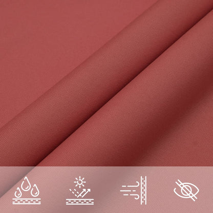 Sonnensegel Oxford-Gewebe Dreieckig 4,5X4,5X4,5M -Rot Terrakotta