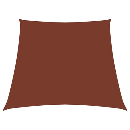 Sonnensegel Oxford-Gewebe Trapezförmig 2/4X3 M Terracotta