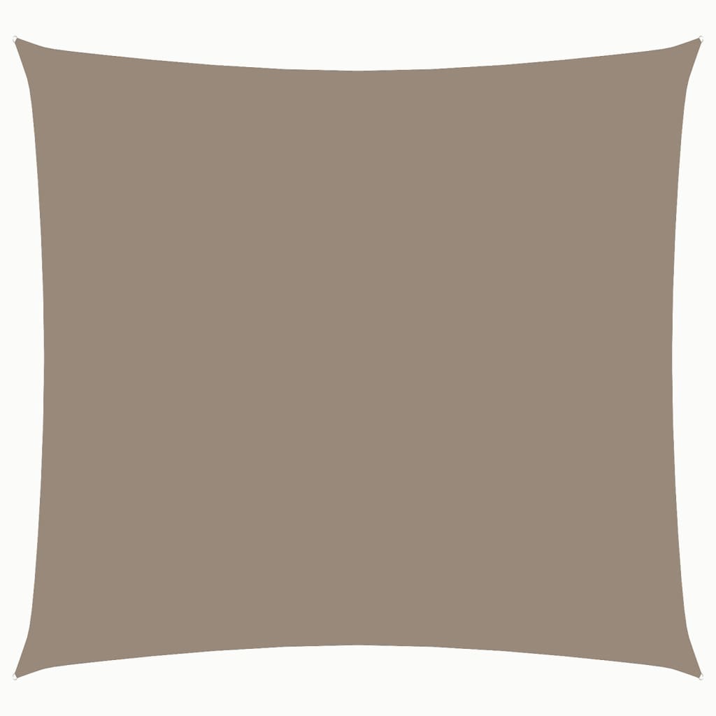 Sonnensegel Oxford-Gewebe Quadratisch 2X2 M Taupe