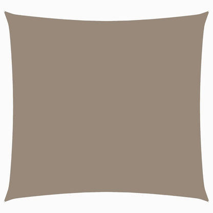 Sonnensegel Oxford-Gewebe Quadratisch 4,5X4,5 M Taupe