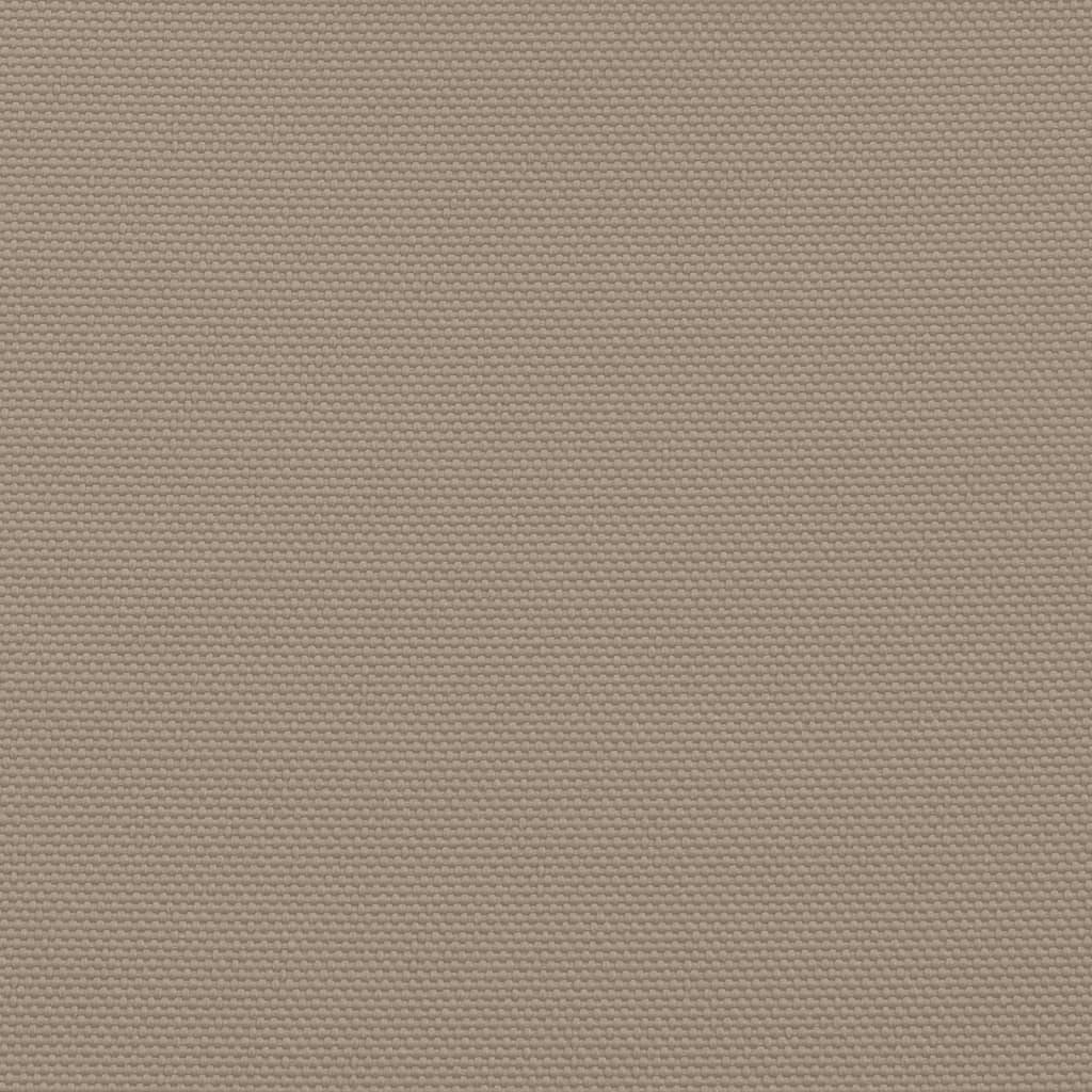 Sonnensegel Oxford-Gewebe Rechteckig 2X3 M Taupe