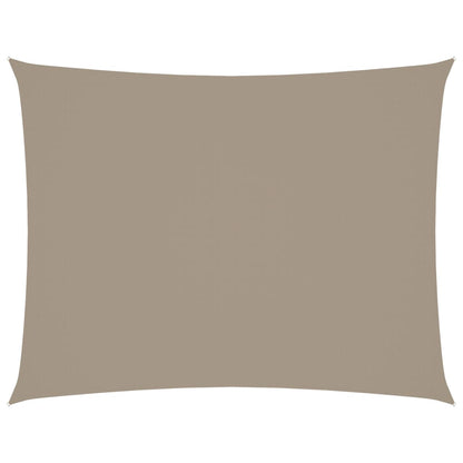 Sonnensegel Oxford-Gewebe Rechteckig 2,5X4 M Taupe