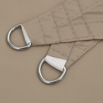 Sonnensegel Oxford-Gewebe Dreieckig 3X4X4 M Taupe