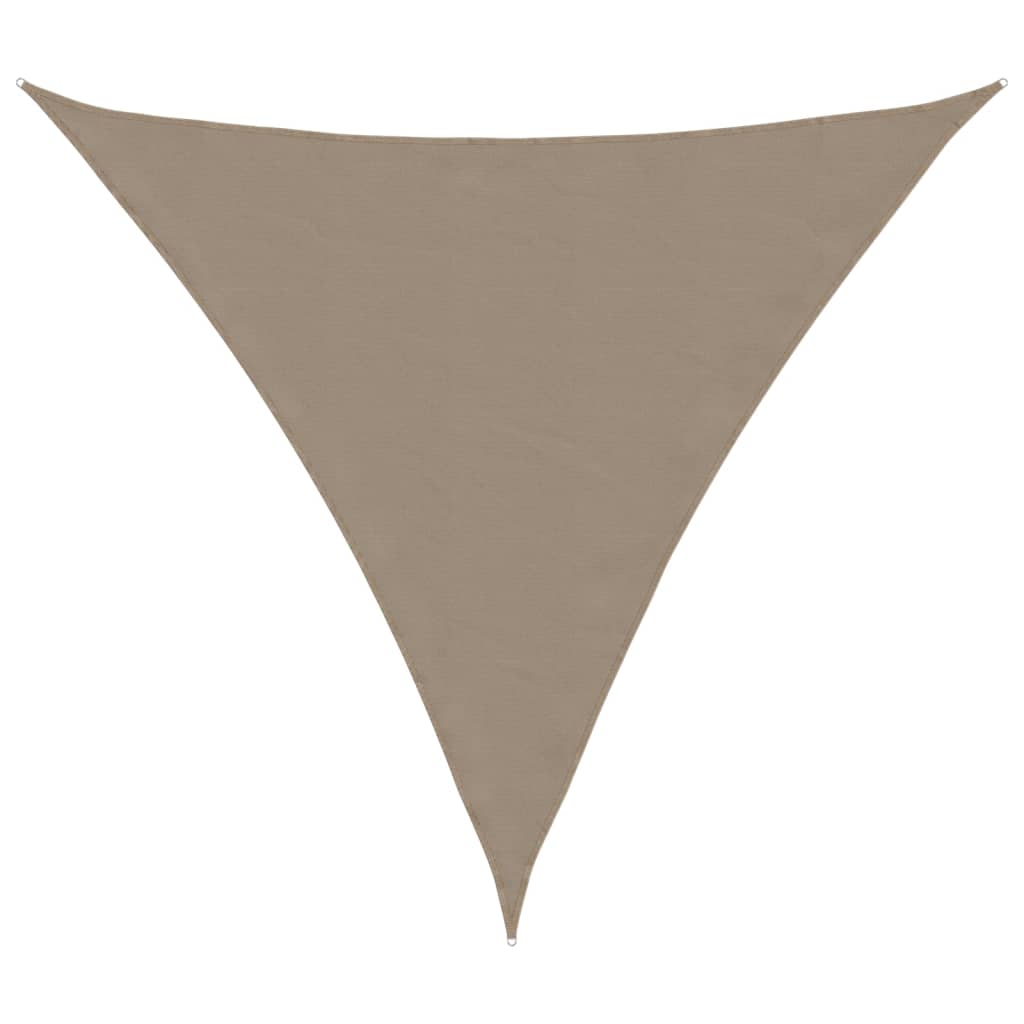 Sonnensegel Oxford-Gewebe Dreieckig 5X5X5 M Taupe