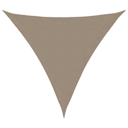 Sonnensegel Oxford-Gewebe Dreieckig 5X5X5 M Taupe