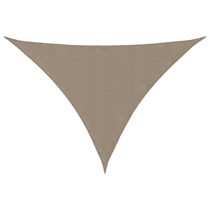 Sonnensegel Oxford-Gewebe Dreieckig 4X5X6,4 M Taupe