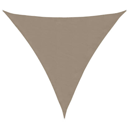 Sonnensegel Oxford-Gewebe Dreieckig 6X6X6 M Taupe