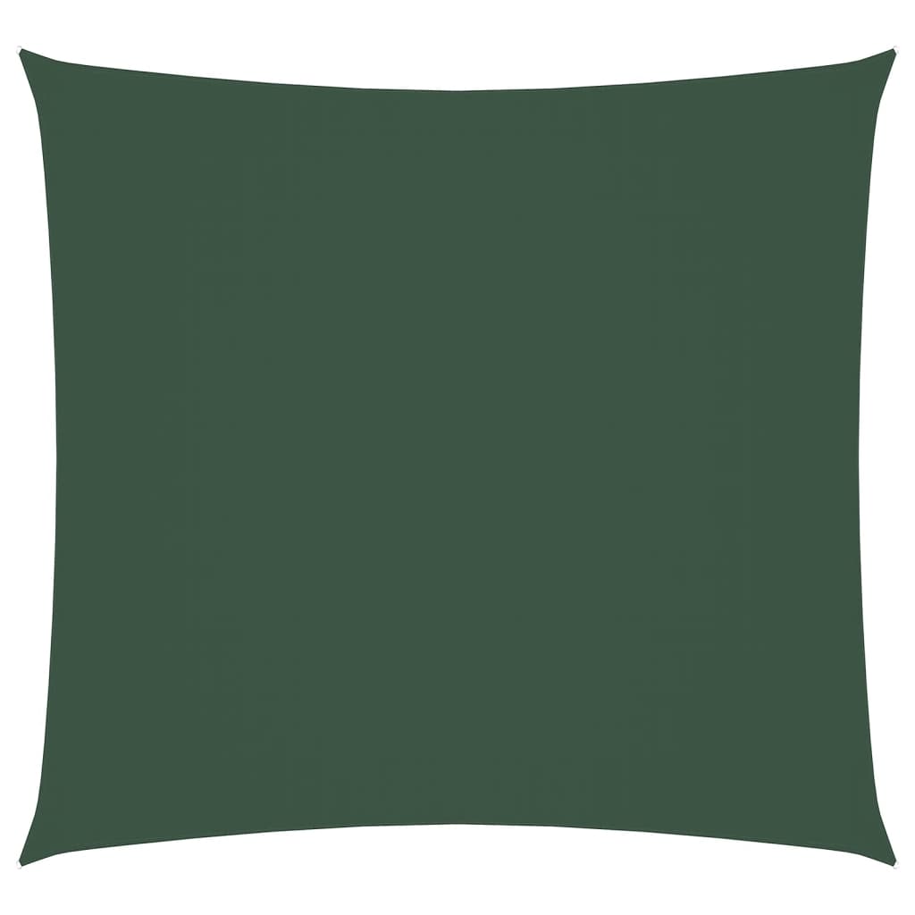 Sonnensegel Oxford-Gewebe Quadratisch 5X5 M Dunkelgrün