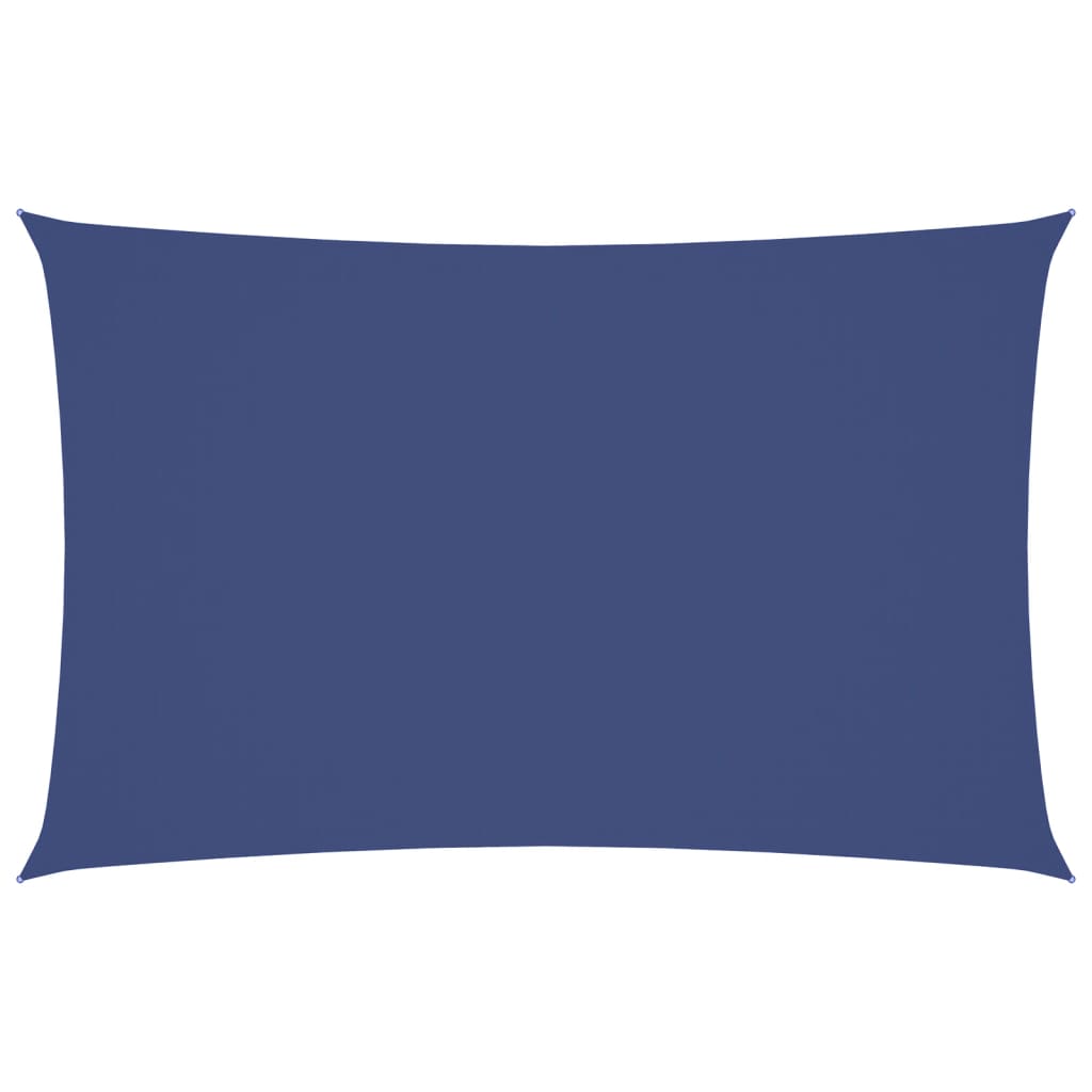 Sonnensegel Oxford-Gewebe Rechteckig 2X5 M Blau