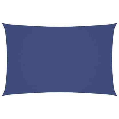 Sonnensegel Oxford-Gewebe Rechteckig 2X5 M Blau