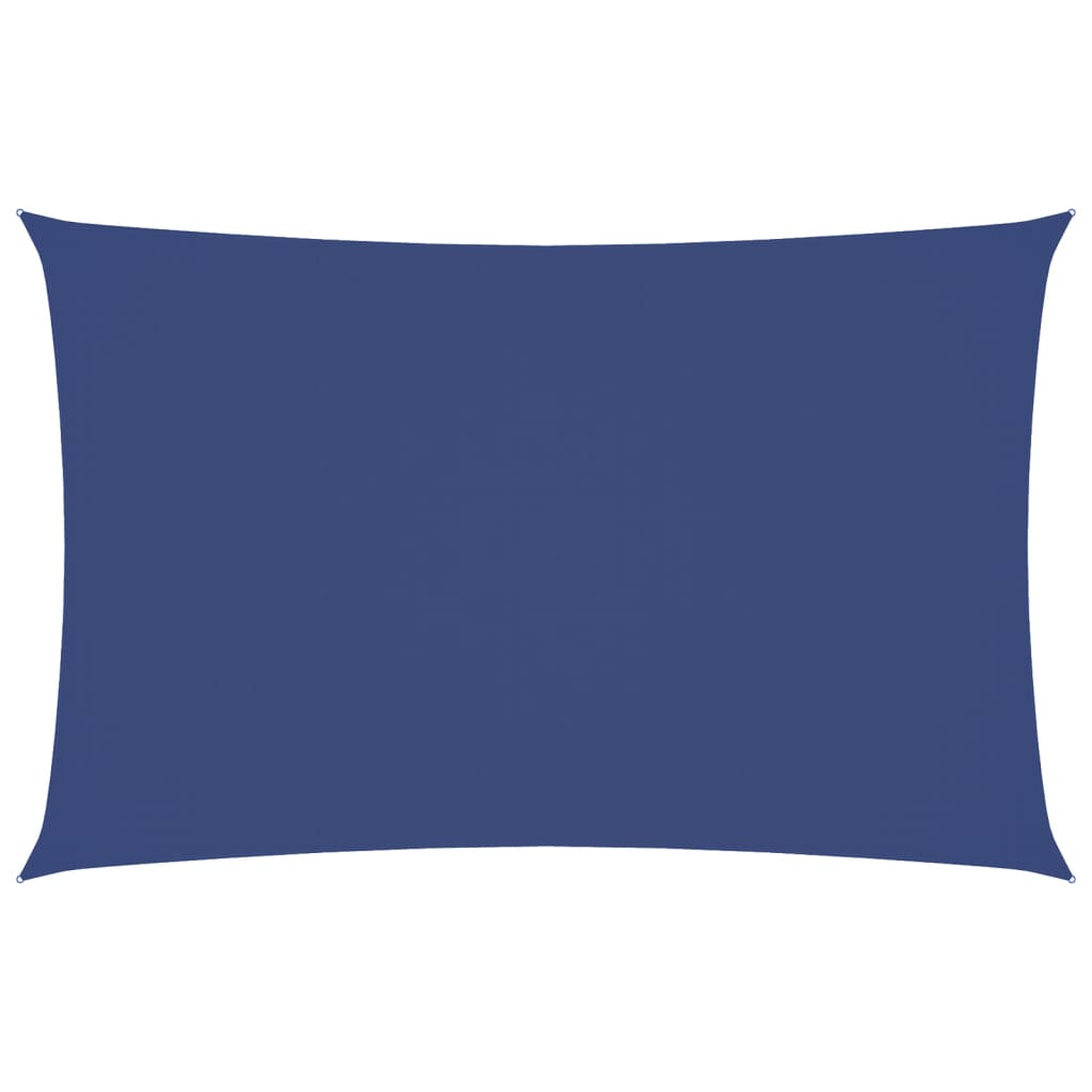 Sonnensegel Oxford-Gewebe Rechteckig 2,5X5 M Blau