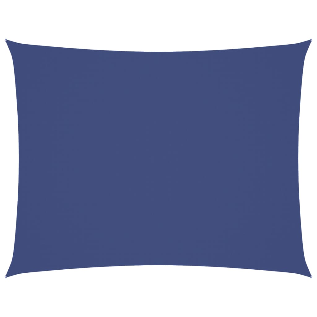 Sonnensegel Oxford-Gewebe Rechteckig 3X4 M Blau
