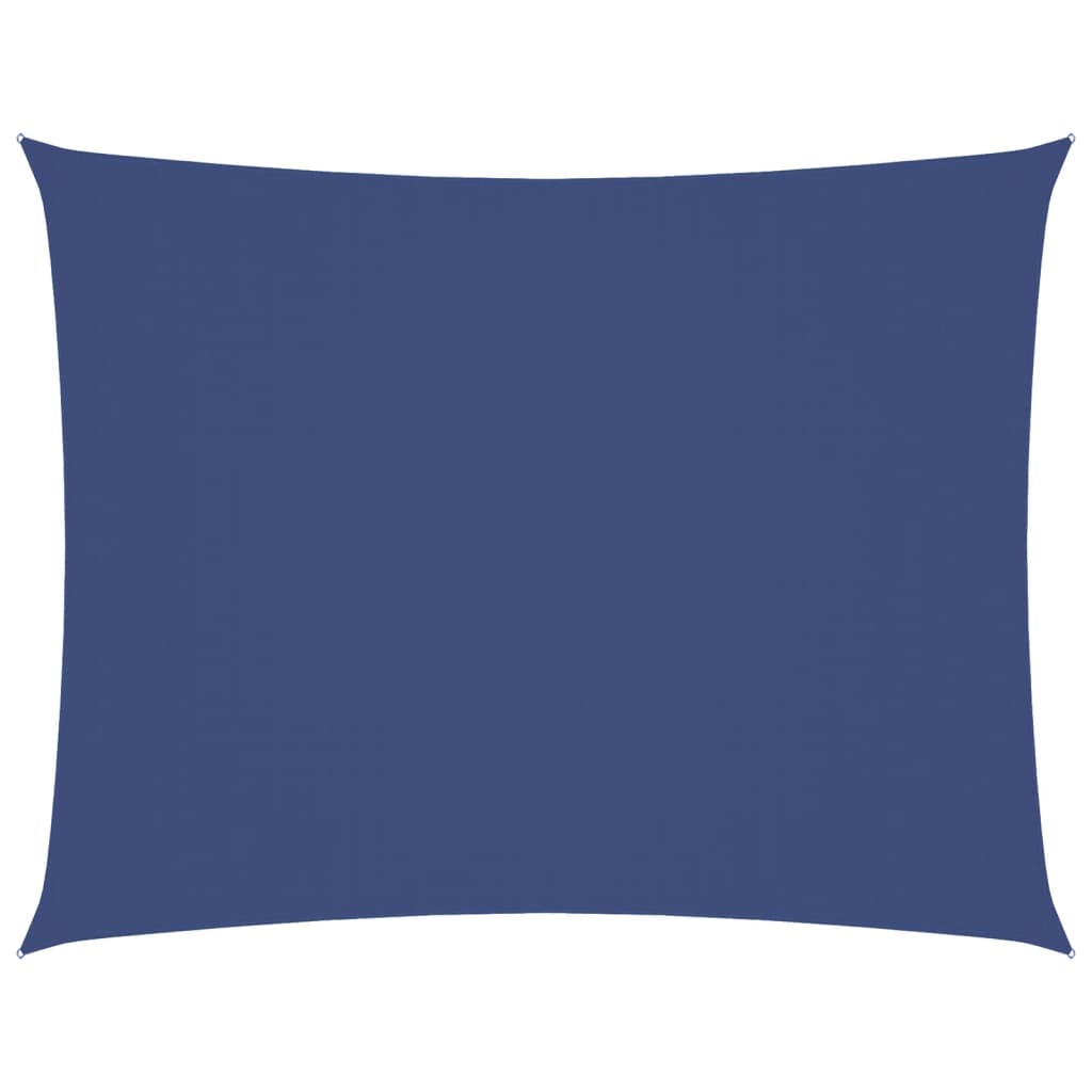 Sonnensegel Oxford-Gewebe Rechteckig 3X6 M Blau