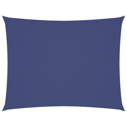 Sonnensegel Oxford-Gewebe Rechteckig 4X6 M Blau