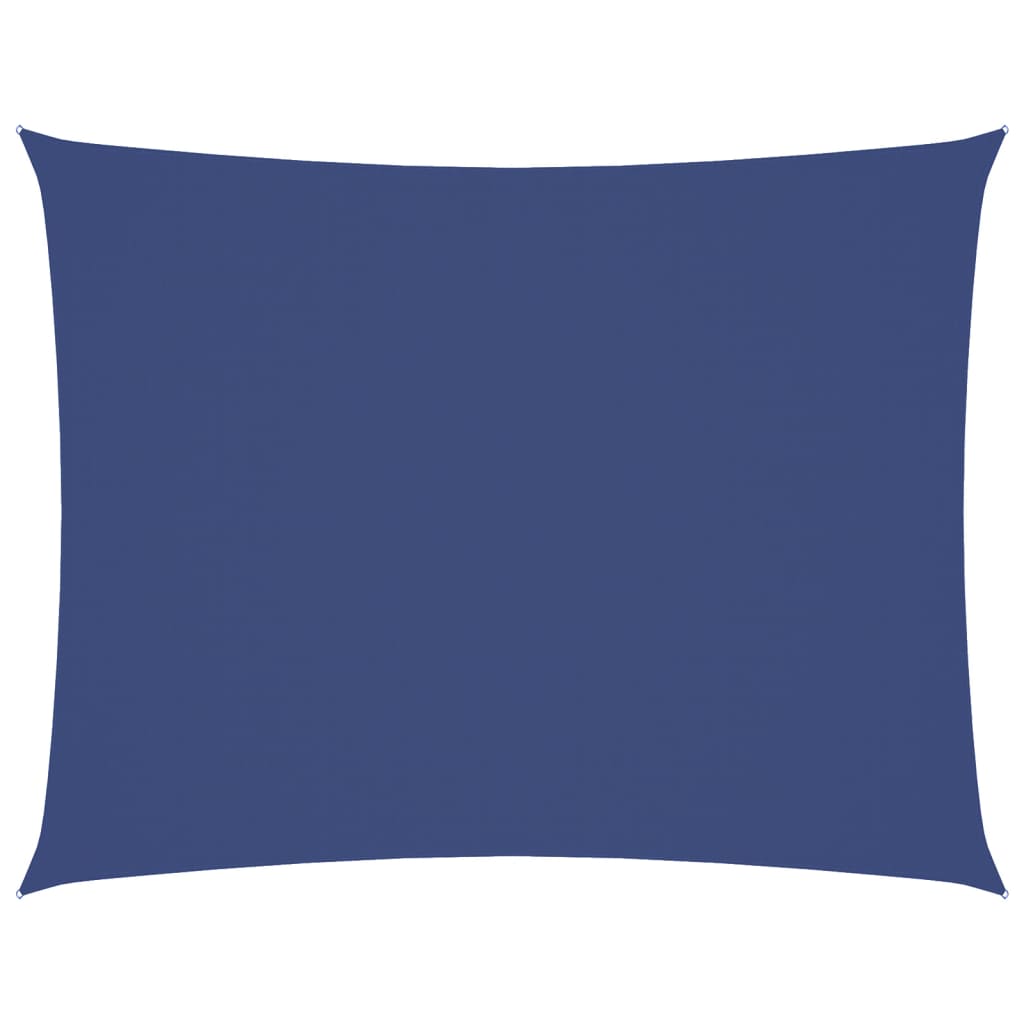 Sonnensegel Oxford-Gewebe Rechteckig 5X6 M Blau