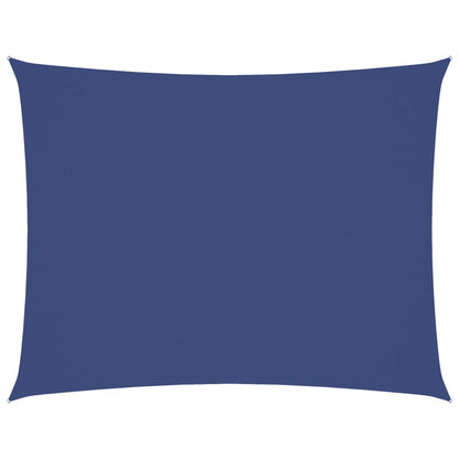 Sonnensegel Oxford-Gewebe Rechteckig 5X6 M Blau