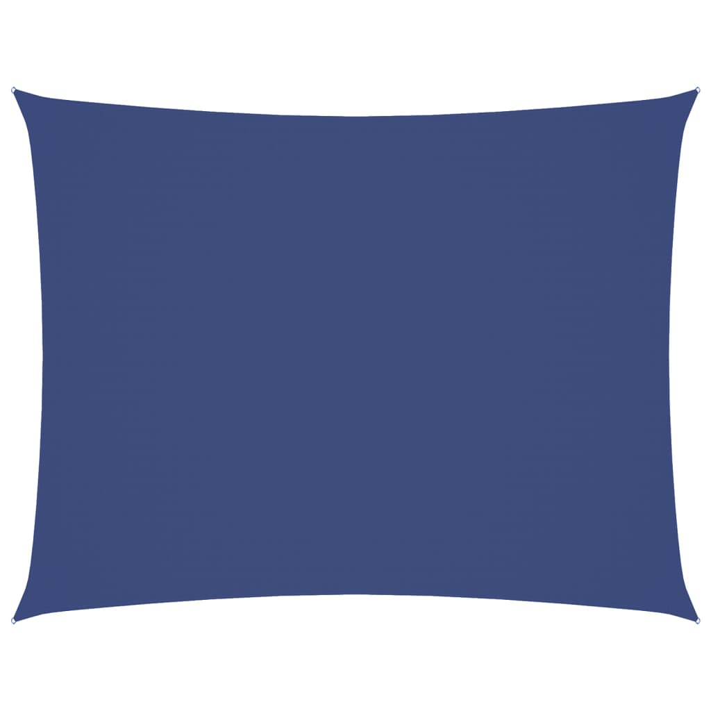 Sonnensegel Oxford-Gewebe Rechteckig 5X7 M Blau