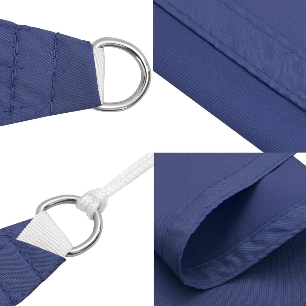 Sonnensegel Oxford-Gewebe Rechteckig 5X8 M Blau