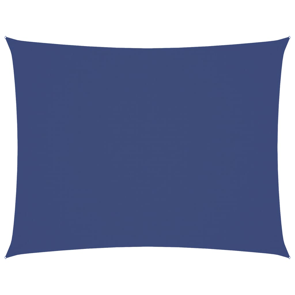 Sonnensegel Oxford-Gewebe Rechteckig 6X8 M Blau