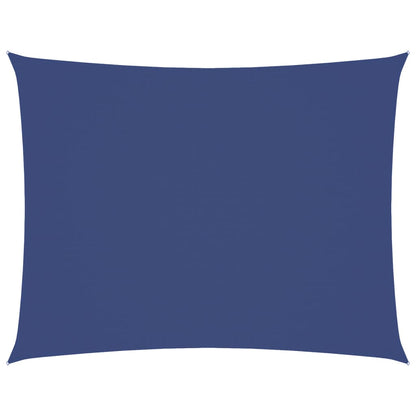 Sonnensegel Oxford-Gewebe Rechteckig 6X8 M Blau