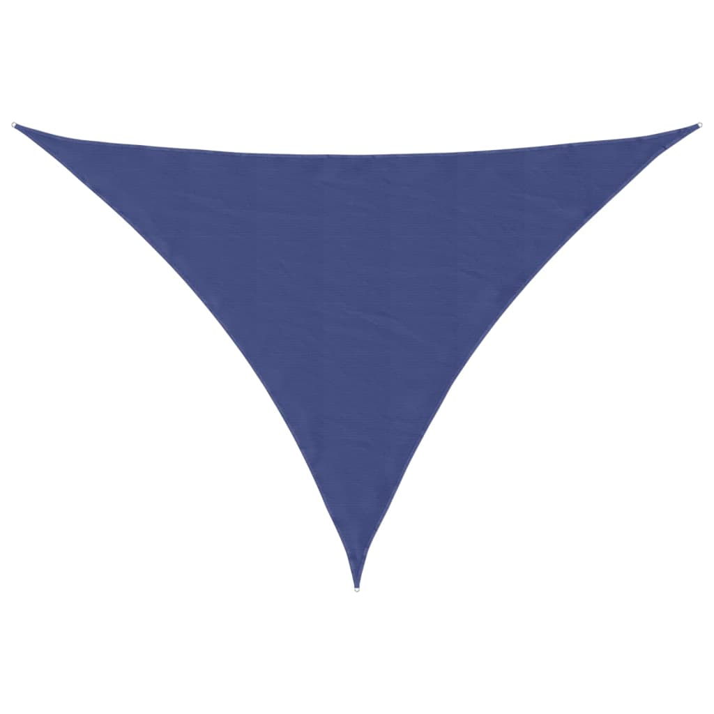 Sonnensegel Oxford-Gewebe Dreieckig 5X6X6 M Blau