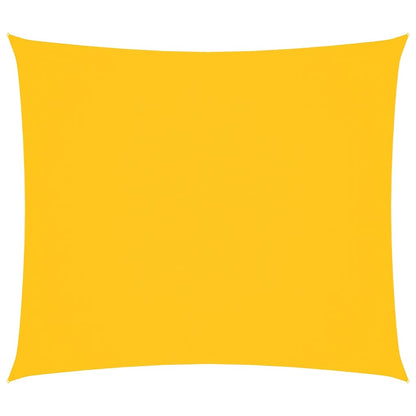 Sonnensegel Oxford-Gewebe Rechteckig 2X2,5 M Gelb