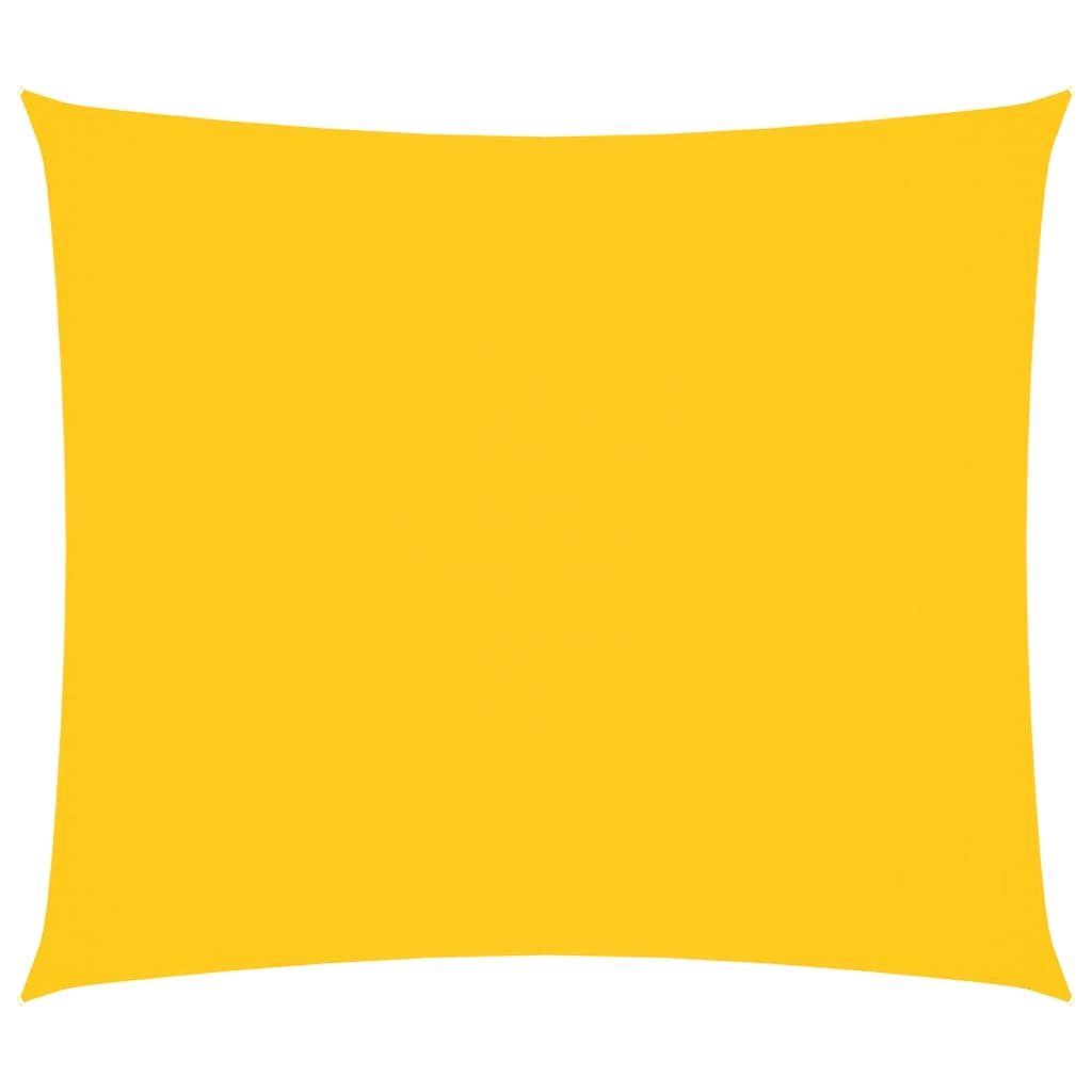 Sonnensegel Oxford-Gewebe Rechteckig 2,5X3 M Gelb