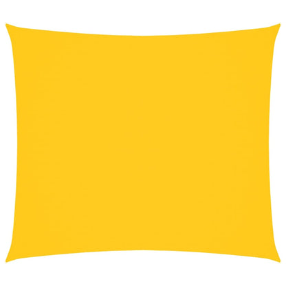Sonnensegel Oxford-Gewebe Rechteckig 2,5X3 M Gelb