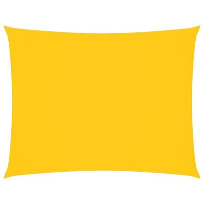 Sonnensegel Oxford-Gewebe Rechteckig 3X6 M Gelb