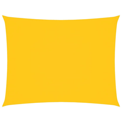 Sonnensegel Oxford-Gewebe Rechteckig 3,5X5 M Gelb