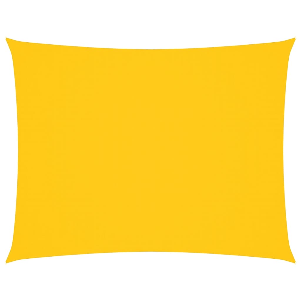 Sonnensegel Oxford-Gewebe Rechteckig 5X6 M Gelb