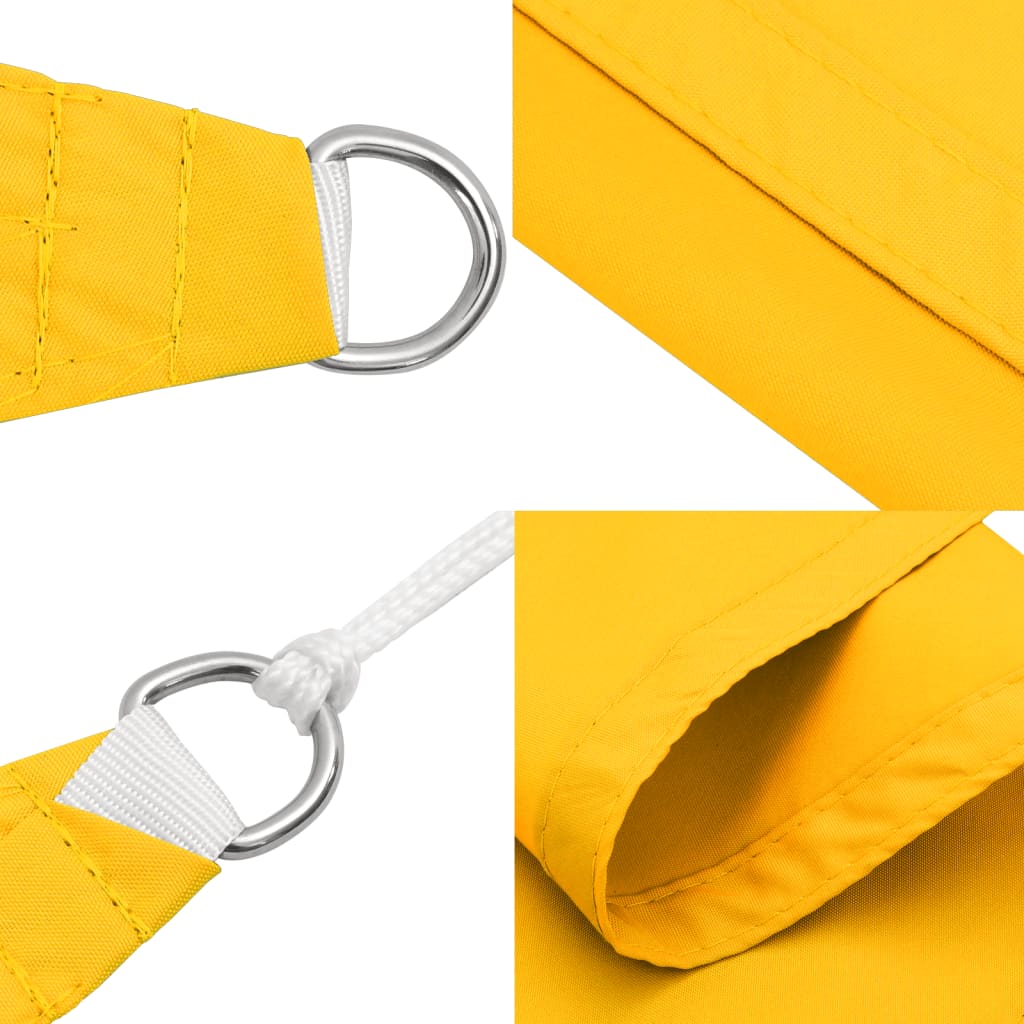 Sonnensegel Oxford-Gewebe Dreieckig 3,6X3,6X3,6 M Gelb